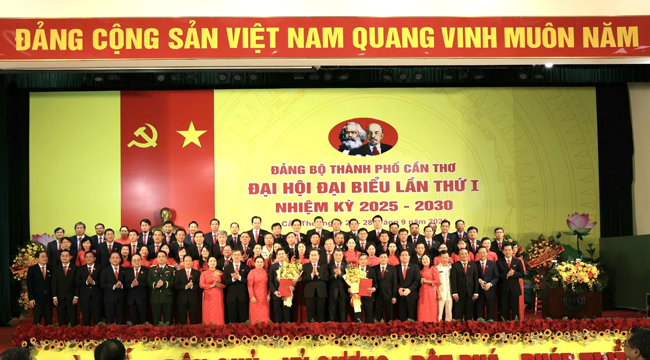 Ông Lê Quang Tùng giữ chức Bí thư Thành ủy Cần Thơ, nhiệm kỳ 2025 - 2030