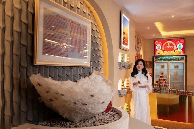 Chị Bùi Thị Hương trong