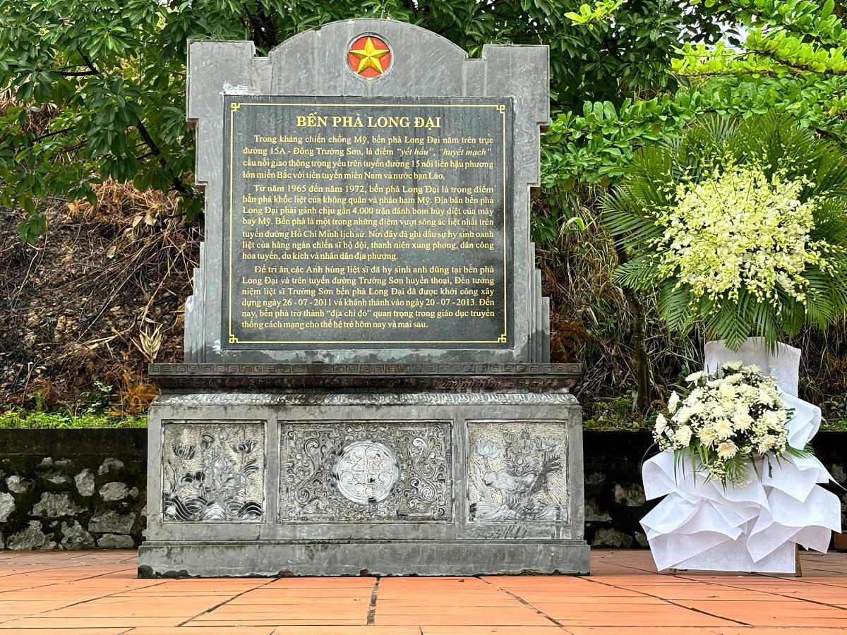 Bến phà Long Đại – nơi khắc ghi bản anh hùng ca tuổi trẻ