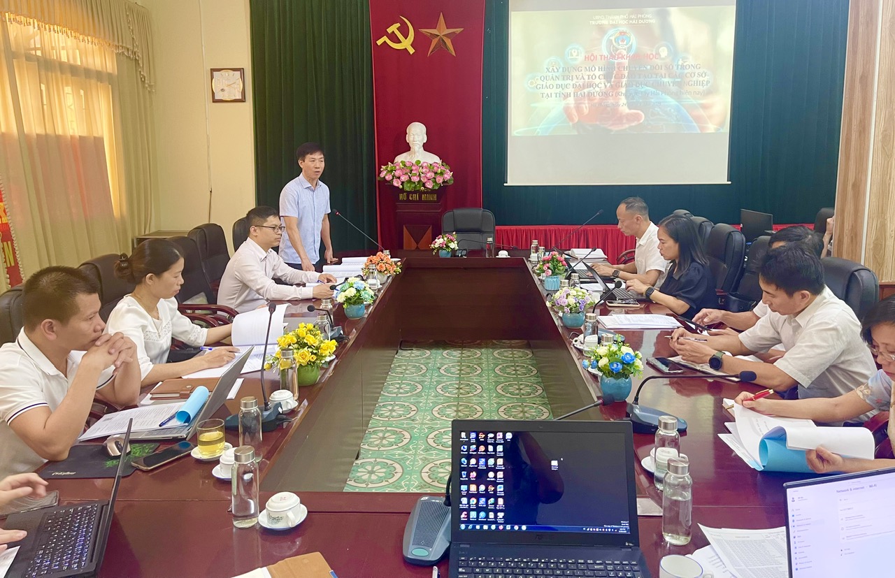 Quang cảnh hội thảo.