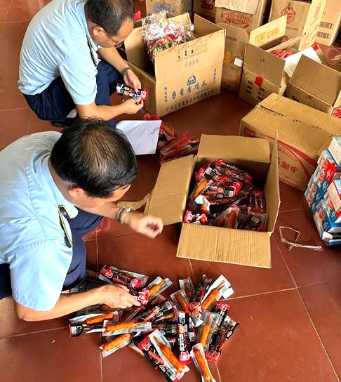 Lô hàng hóa vi phạm