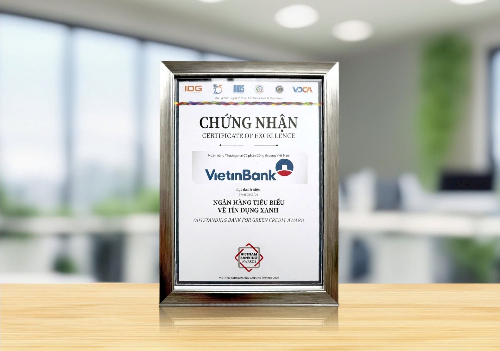 VietinBank - “Ngân hàng tiêu biểu về tín dụng Xanh”