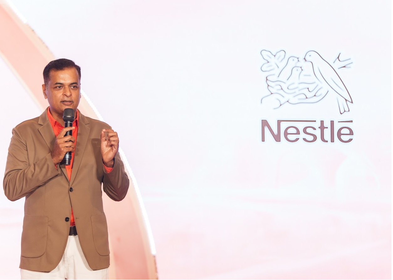 Ông Binu Jacob, Tổng Giám Đốc Nestlé Việt Nam chia sẻ về tầm nhìn của Nestlé Việt Nam trong việc nâng cao chất lượng cuộc sống, góp phần vào một tương lai khỏe mạnh hơn cho thế hệ trẻ Việt Nam
