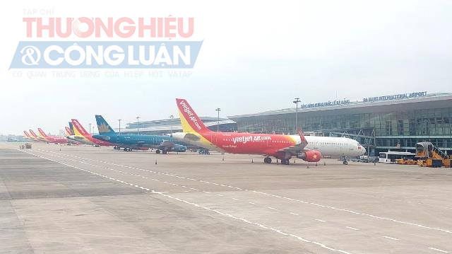 Một góc Sân bay Quốc tế Đà Nẵng.