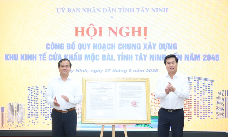 Tây Ninh chính thức công bố quy hoạch Khu kinh tế Cửa khẩu Mộc Bài đến năm 2045