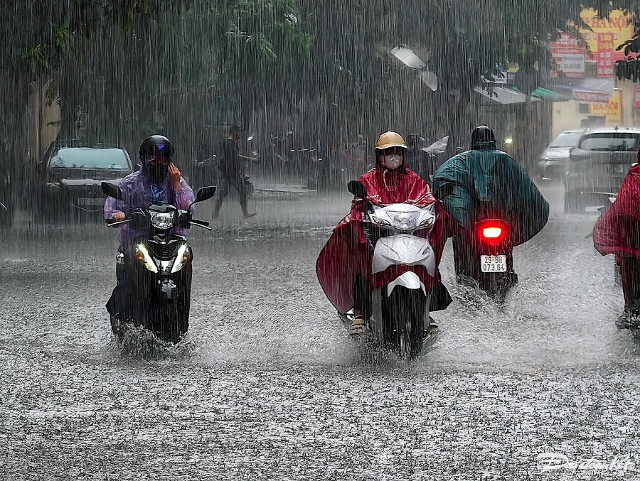 Hà Nội dự báo cao điểm mưa lớn từ đêm nay và sáng mai 29/9