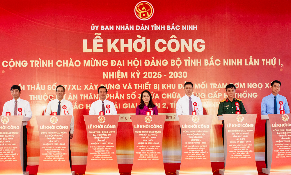 Bắc Ninh: Đầu tư 240 tỷ đồng xây dựng trạm bơm Ngọ Xá