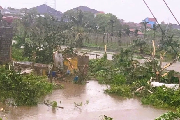 Ninh Bình: Bão số 10 và dông lốc gây thiệt hại nghiêm trọng