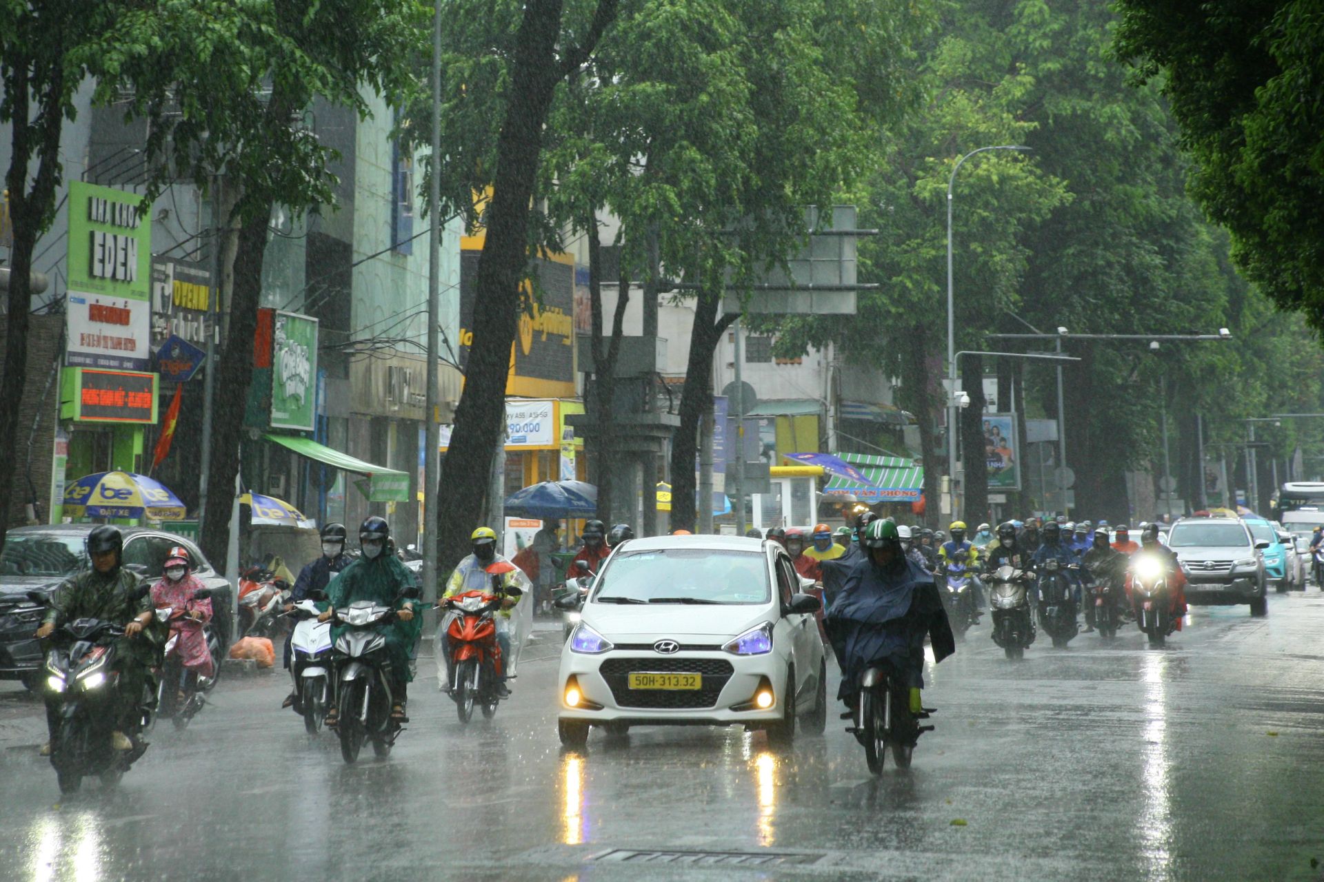 Dự báo từ ngày 30/9, mưa tại khu vực TP. HCM sẽ giảm dần về diện và lượng