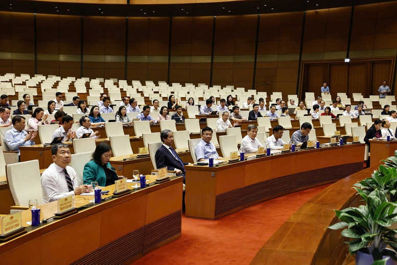 Hội nghị đại biểu Quốc hội hoạt động chuyên trách lần thứ 8 - Ảnh: VGP/Toàn Thắng