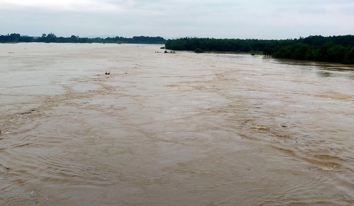 Thanh Hóa phát lệnh báo động I trên sông Mã tại trạm thủy văn Giàng