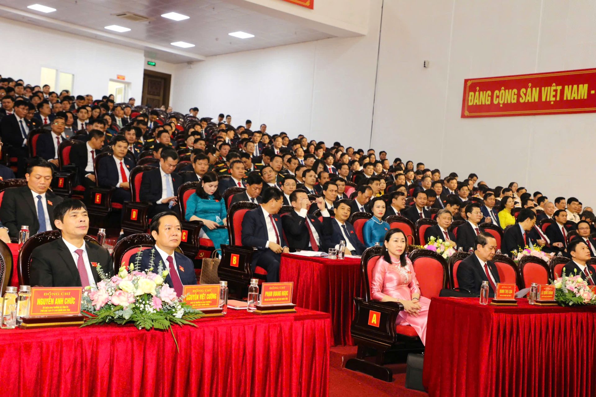 Các đại biểu tham dự Đại hội