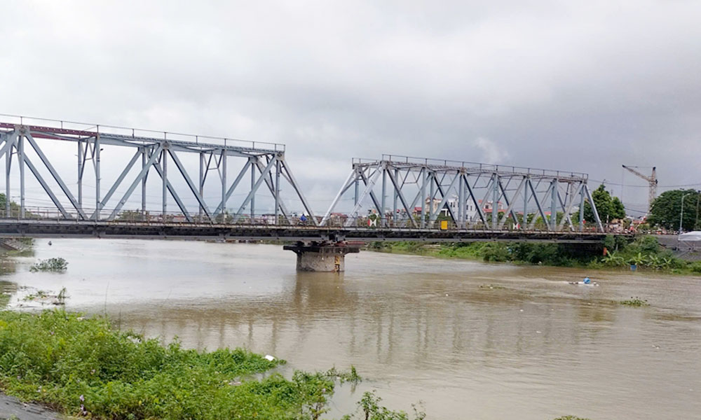 Bắc Ninh: Phát lệnh báo động số I trên sông Thương