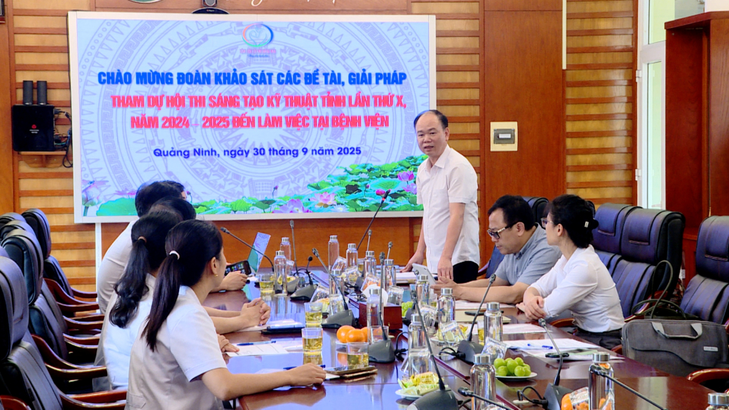 Khảo sát thực tiễn một số đề tài tham dự Hội thi Sáng tạo kỹ thuật tỉnh Quảng Ninh lần thứ X