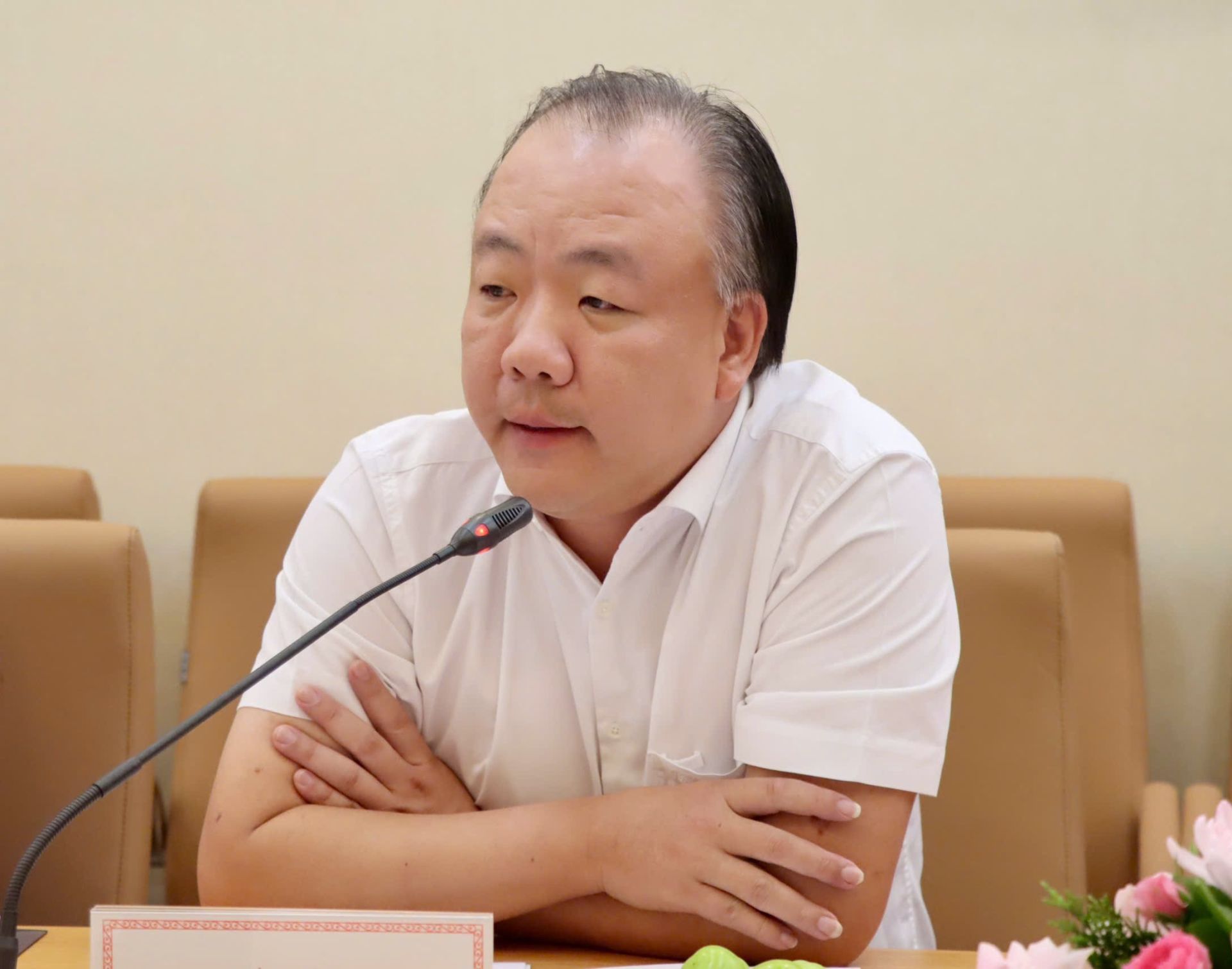 Cục trưởng Cục Quản lý và Phát triển thị trường trong nước Trần Hữu Linh