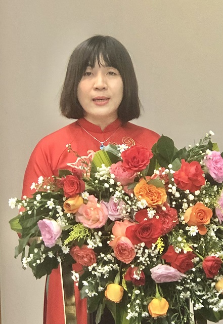 Bà Nguyễn Thị Bích Ly thông tin về công tác chuẩn bị Đại hội. Ảnh: VH Bà Nguyễn Thị Bích Ly thông tin về công tác chuẩn bị Đại hội. Ảnh: VH