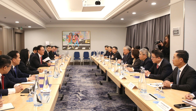 Ông MyongHo Rhee đánh giá cao nỗ lực của Chính phủ Việt Nam, đồng thời cho biết TPHCM và Busan đã có nền tảng quan hệ hữu nghị tốt đẹp - Ảnh: VGP/Nguyễn Hoàng