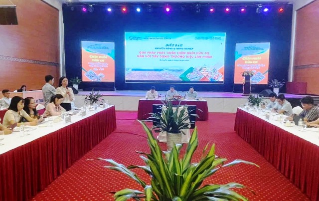 Quang cảnh diễn đàn Khuyến nông @ Nông nghiệp tại Quảng Trị. (Ảnh: T.Hoa)