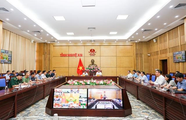 Đầu cầu Nghệ An tham dự cuộc họp trực tuyến lần thứ 15 với sự tham gia của 21 tỉnh, thành phố ven biển về chống khai thác hải sản bất hợp pháp, không báo cáo và không theo quy định (IUU).