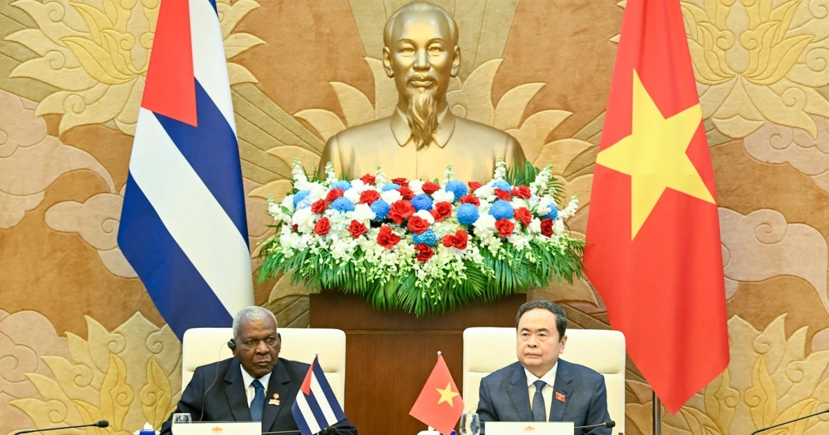 Quốc hội Việt Nam và Cuba hợp tác thúc đẩy quan hệ hai nước trên nhiều lĩnh vực