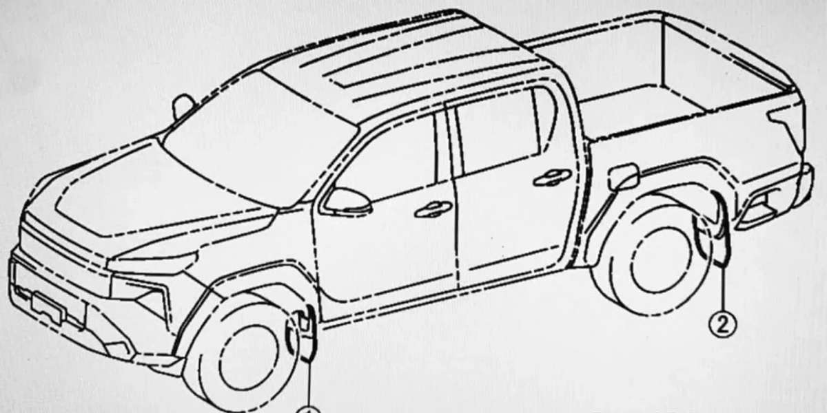 Bản vẽ thiết kế Toyota Hilux thế hệ mới