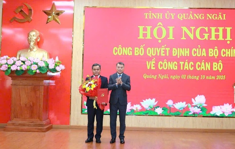 Ông Hồ Văn Niên làm Bí thư Tỉnh ủy Quảng Ngãi