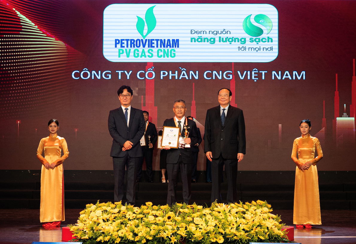 PV GAS CNG nhận giải “Thương hiệu – Nhãn hiệu được yêu thích nhất 2025” PV GAS CNG nhận giải “Thương hiệu – Nhãn hiệu được yêu thích nhất 2025”