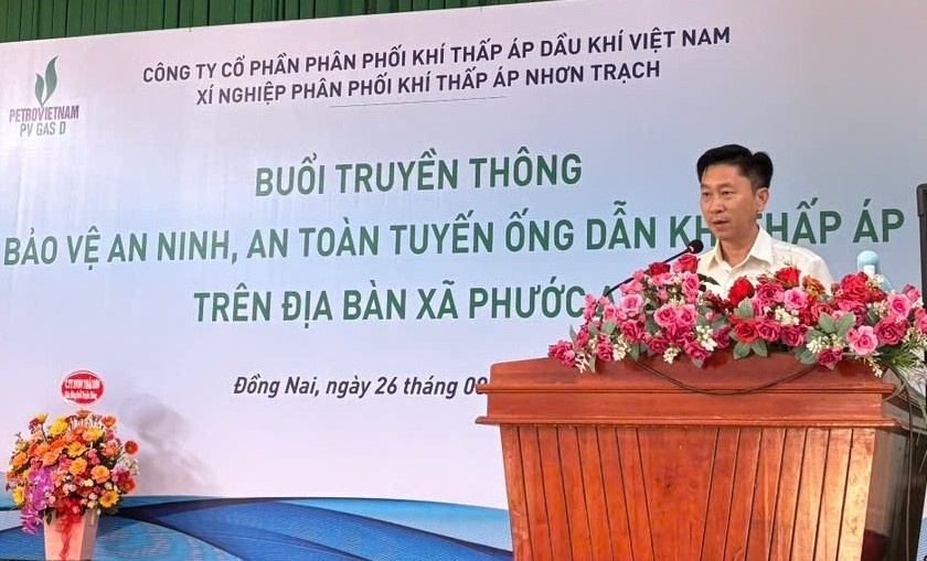 Ông Nguyễn Hùng Dũng – Phó Giám đốc XNNT phát biểu khai mạc Ông Nguyễn Hùng Dũng – Phó Giám đốc XNNT phát biểu khai mạc