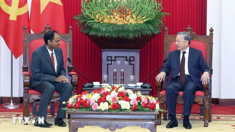 Tổng Bí thư Tô Lâm tiếp Chủ tịch Tập đoàn Marvell toàn cầu