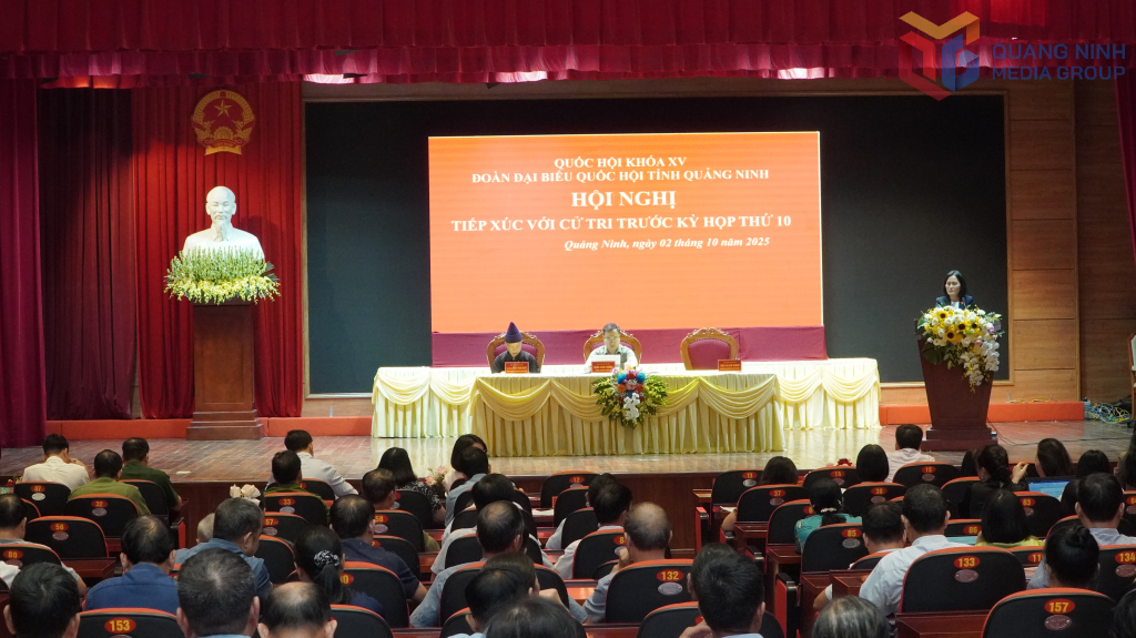 Đoàn ĐBQH tỉnh Quảng Ninh tiếp xúc cử tri 14 phường, xã trước Kỳ họp thứ 10, Quốc hội khóa XV