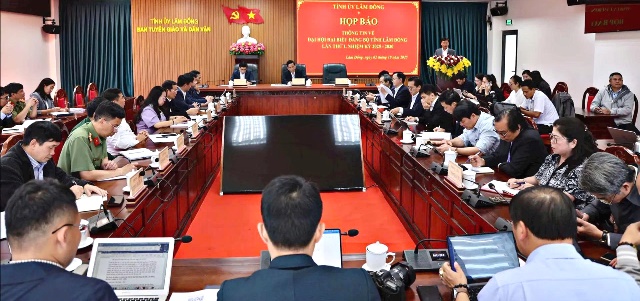 Đại hội Đảng bộ tỉnh Lâm Đồng lần thứ I, nhiệm kỳ 2025 – 2030 sẽ diễn ra từ ngày 9-11/10