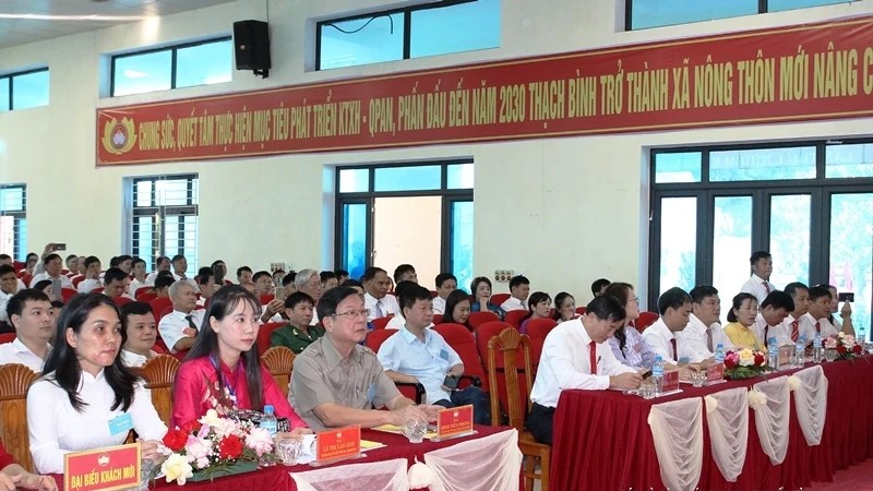 Các đại biểu tham dự đại hội