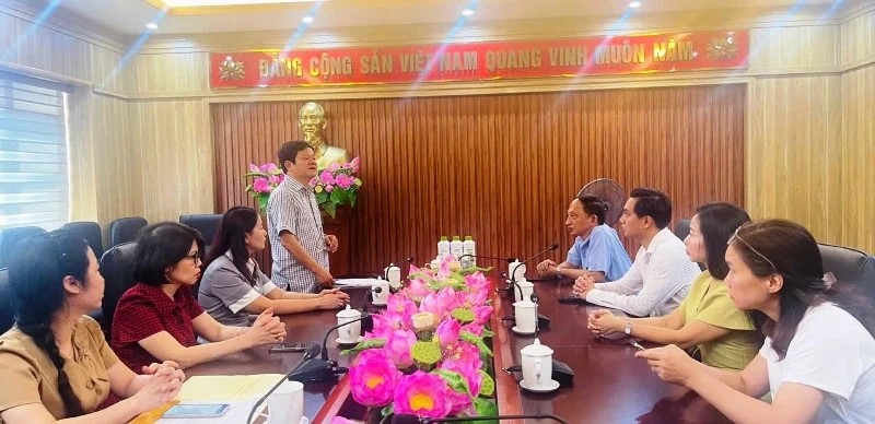 Toàn cảnh buổi tiếp nhận