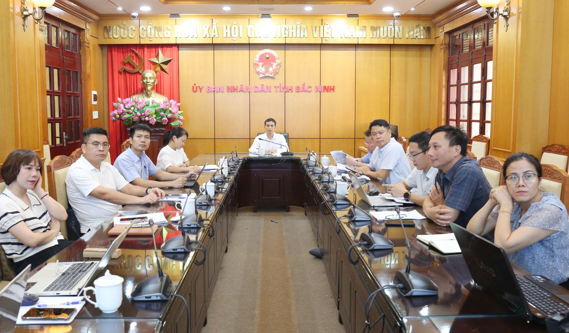 Hội nghị trực tuyến triển khai kế hoạch tổ chức Hội chợ mùa Thu năm 2025