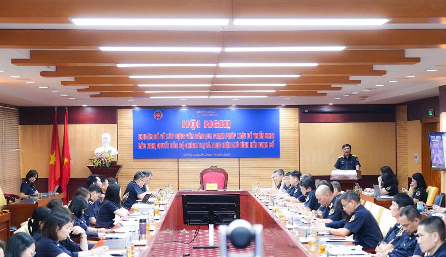 Hội nghị chuyên đề về rà soát và xây dựng văn bản quy phạm pháp luật trong lĩnh vực hải quan