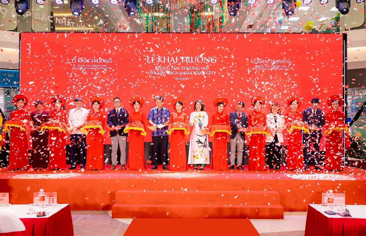 Chính thức khai trương trung tâm thương mại Vincom Mega Mall Ocean City