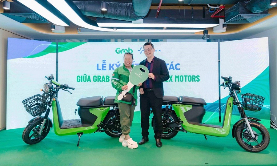 Grab - Selex: Hợp tác xanh, thưởng nóng 1 triệu đồng cho 1.000 tài xế chuyển đổi xe điện