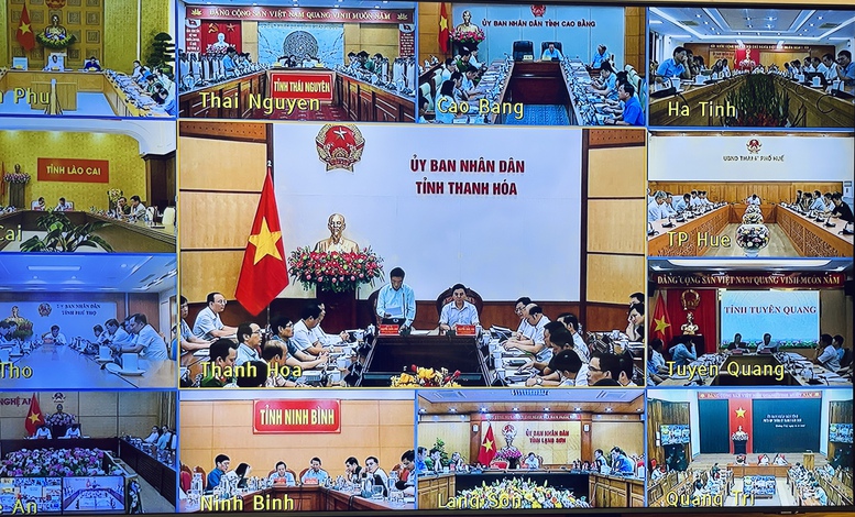 Các địa phương tham gia cuộc họp
