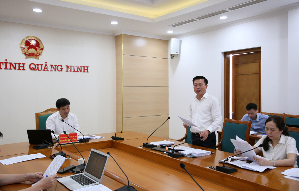 Đại diện các sở, ngành, đơn vị phát biểu đóng góp ý kiến tại cuộc họp. Đại diện các sở, ngành, đơn vị phát biểu đóng góp ý kiến tại cuộc họp.