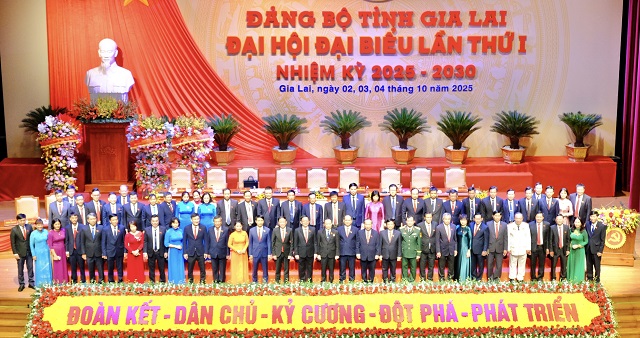 Gia Lai: Đại hội đại biểu Đảng bộ tỉnh lần thứ I thành công tốt đẹp