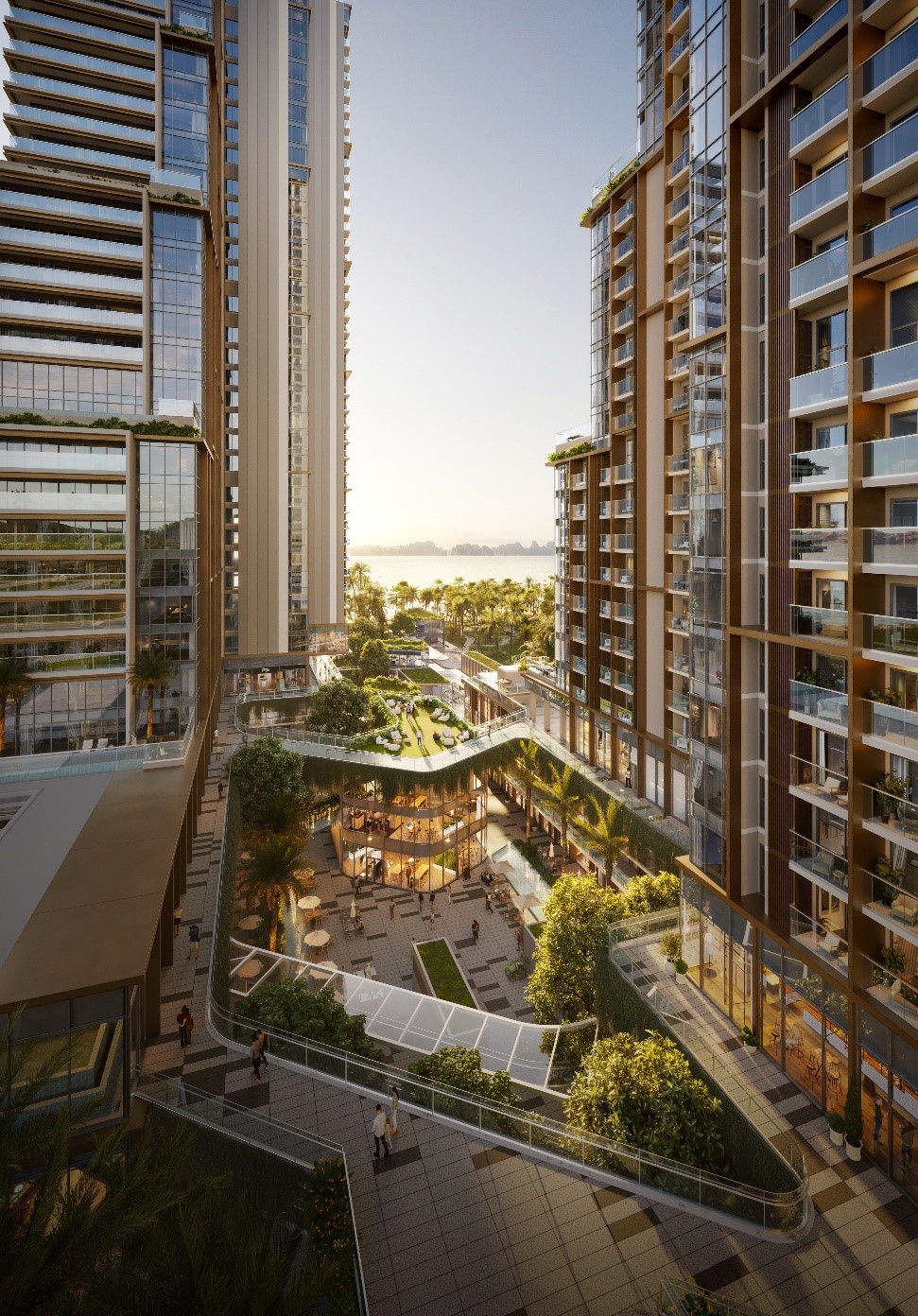 BIM Land phát triển một “All-in-one District” bên vịnh kỳ quan, với tâm điểm là tòa tháp biểu tượng Aria Bay.