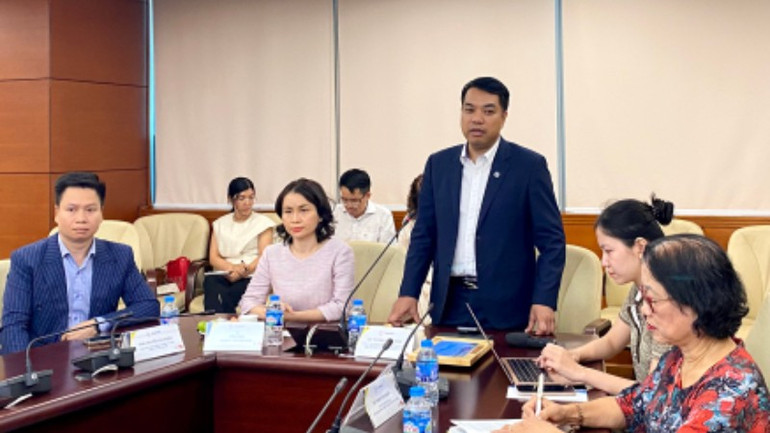 Ông Mạc Quốc Anh phát biểu tại hội thảo. Ông Mạc Quốc Anh phát biểu tại hội thảo.