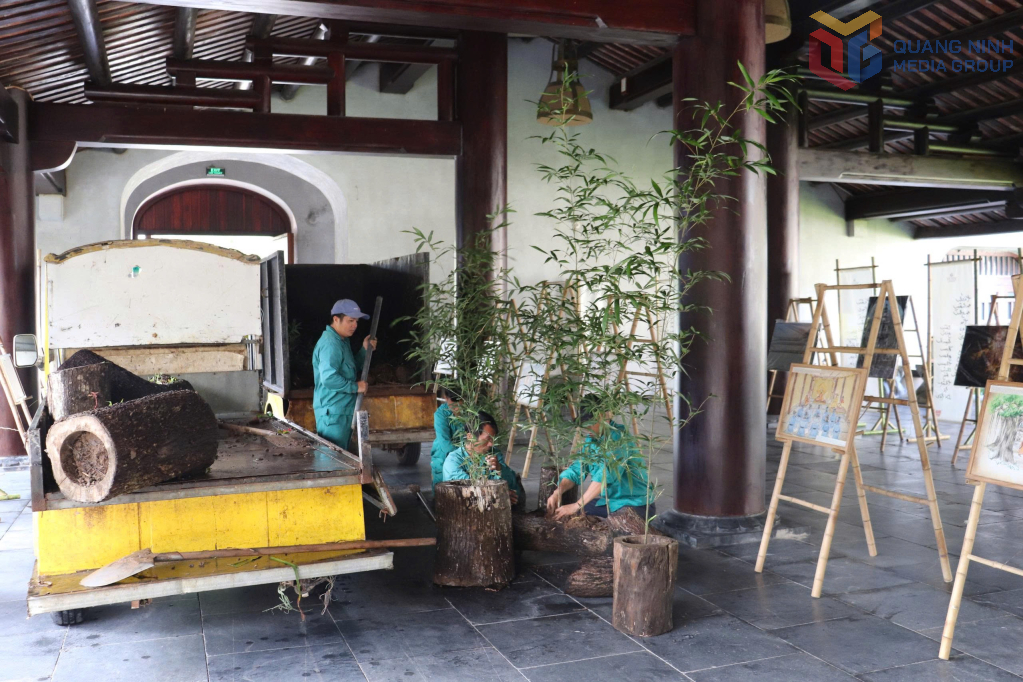 Công ty CP Phát triển Tùng Lâm đã hoàn thiện các khâu hậu cần phục vụ chương trình Khai mạc.