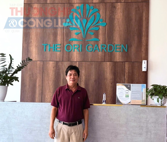 Người dân phấn khởi khi về nơi ở mới.khu chung cư Bầu Tràm(The Ori Garden), phường Hải Vân, TP. Đà Nẵng.