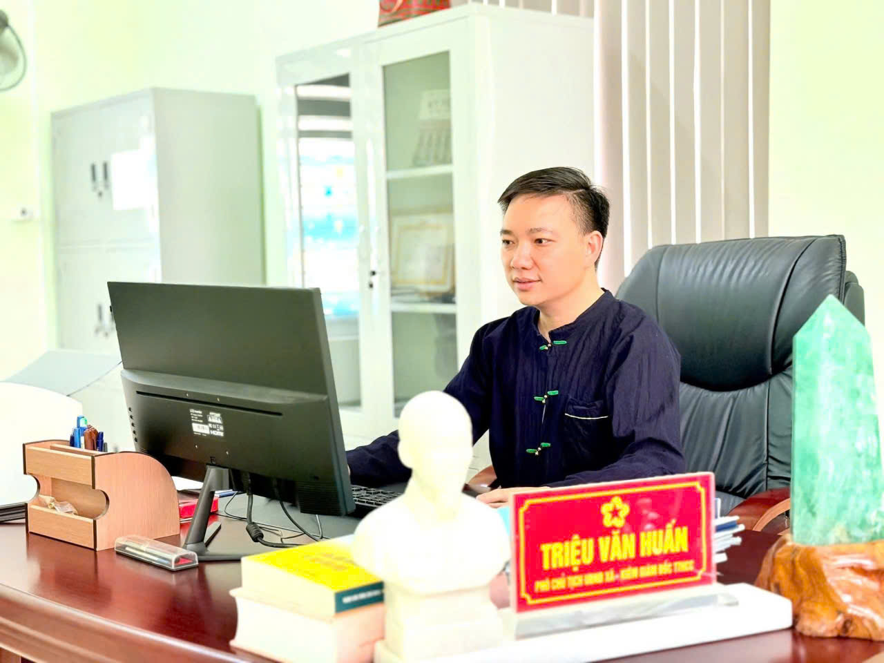 Ông Triệu Văn Huấn - Phó Chủ tịch UBND xã Tân Lĩnh, tỉnh Lào Cai