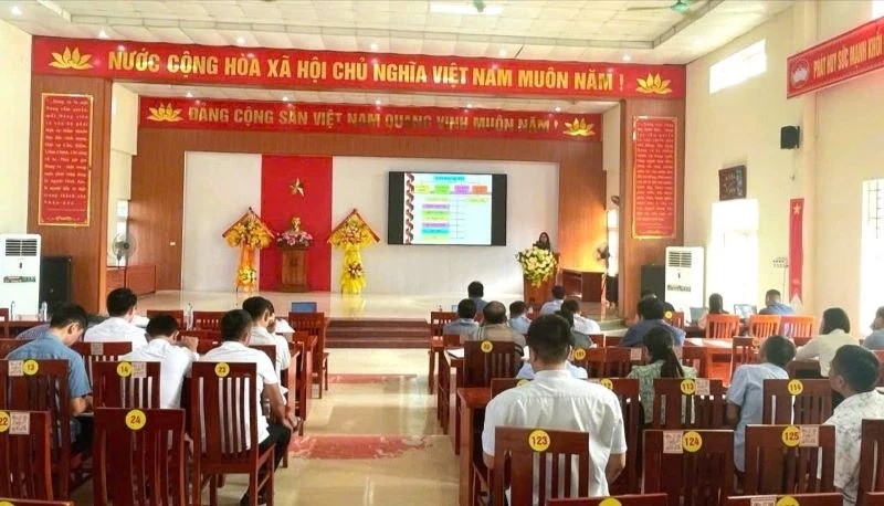 Toàn cảnh lớp tập huấn