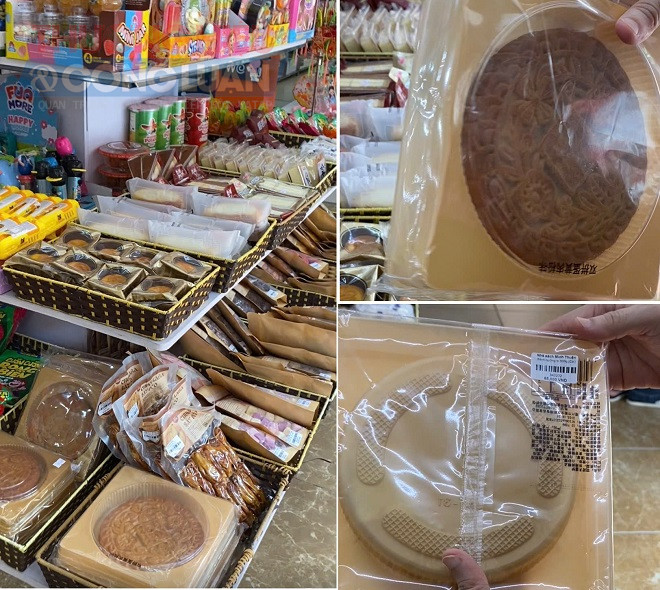 Trong số các sản phẩm tại quầy này, nhiều sản phẩm nhập ngoại trên bao bì in chữ Trung Quốc, Thái Lan, Hàn Quốc,...