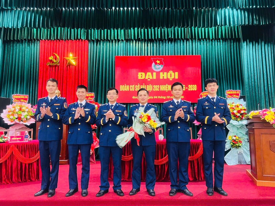 Tuổi trẻ Hải đội 202 tổ chức thành công Đại hội Đoàn cơ sở nhiệm kỳ 2025 - 2030