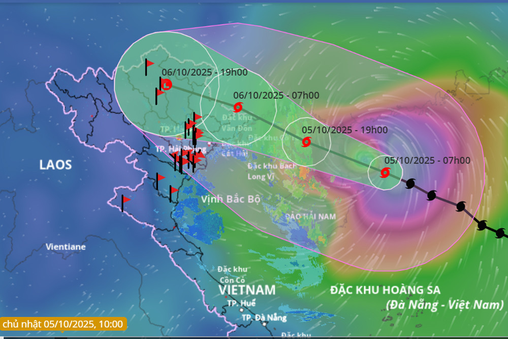 Bão số 11 giật cấp 16 tiến vào Vịnh Bắc Bộ, Quảng Ninh sẵn sàng ứng phó đêm nay