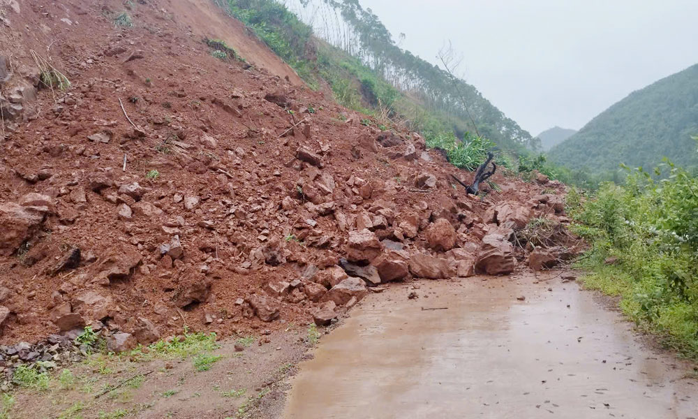 Nguy cơ cao xảy ra lũ quét và sạt lở đất khu vực vùng núi xã Sơn Động, Lục Ngạn, Lục Nam, Yên Thế